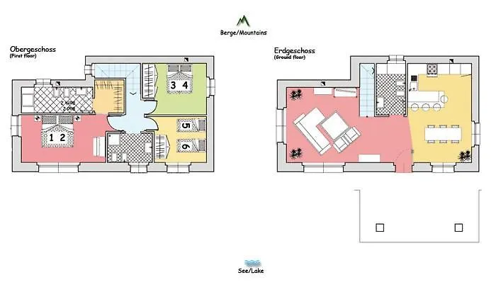 Villa Betulla Con Piscina Privata Sul Di Colico